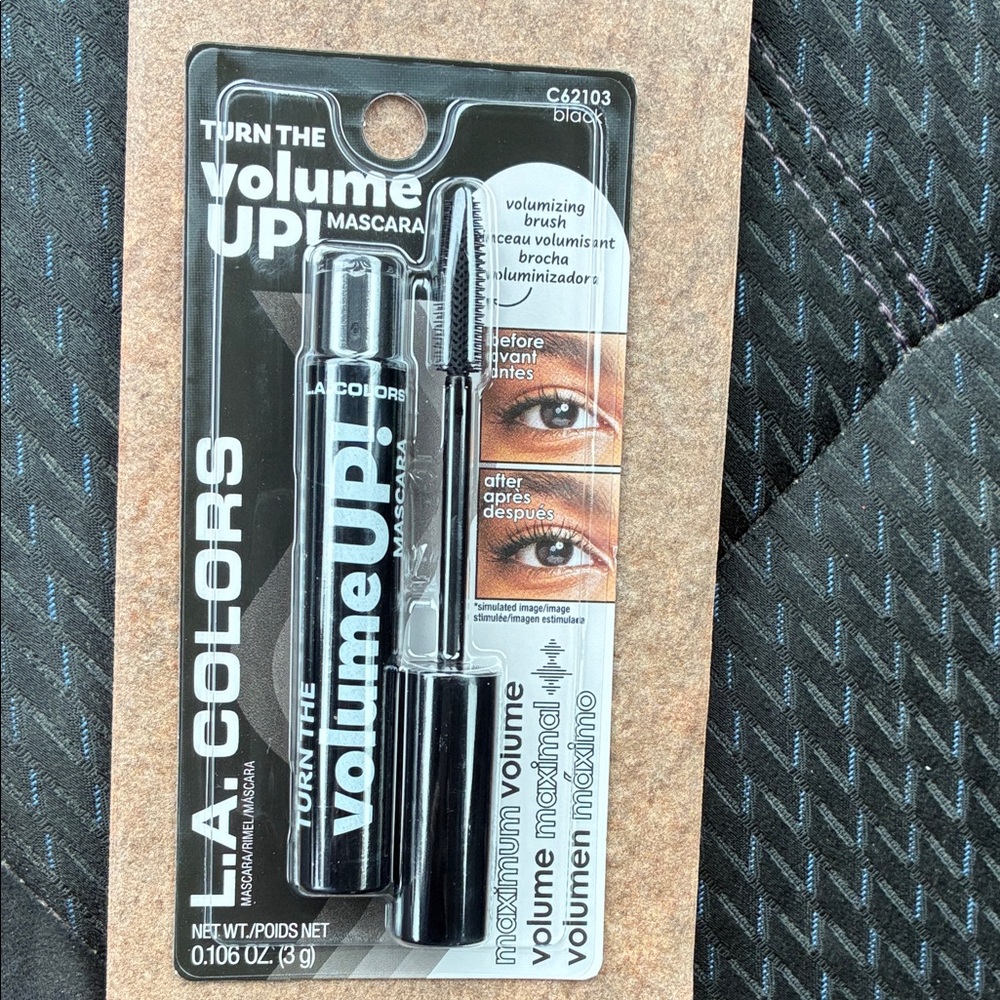 L.A. Colors Volume Up Mascara in Black